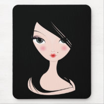 Jet Black Mousepad