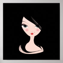 Jet Black Poster