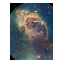 Jet in Carina nebula (NGC 3372) Postcard