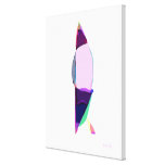 Jet Stretched Canvas Print