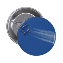 Jets Planes Blue Angels Button