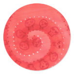 Jette Rockit! - Valentine SugarSkull Swirl stickers