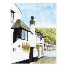 'Jew Bank Cottage' Postcard