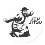 Jew Jitsu Sticker