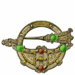 Jewel Bronze Dress Fastening Brooch Jewelery photo sculptures