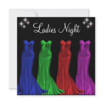 Jewel Formal Gowns Ladies Night Black Custom Invite
