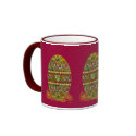 Jeweled Easter Egg mugs