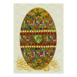 Jewelled Easter Egg Business Card Templates