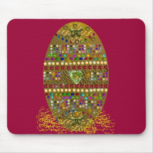 Jewelled Easter Egg Mouse Pads
