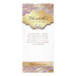 Jewellery Rack Card Pink Gold Sparkle