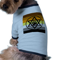 Jewish Bear Pride Flag Dog Clothes