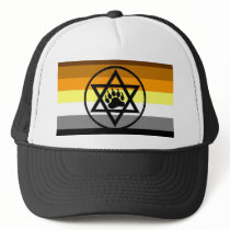 Jewish Bear Pride Flag Hat