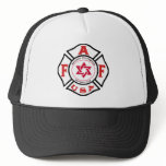 Jewish Firefighters LIGHT Trucker Hats