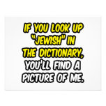 Jewish In Dictionary...My Picture Personalized Invites