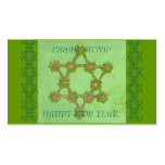 Jewish New Year Bookmark Profile Card business cards