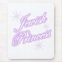 Jewish Princess purple Mouse Pad