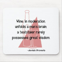 Jewish Proverb Mouse Pad