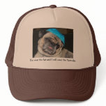 Jewish pug hat in brown