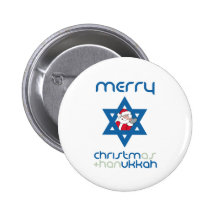 JEWISH SANTA BUTTONS