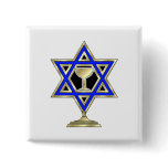 Jewish Star buttons