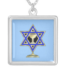 Jewish Star Necklace