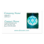 Jewish Star of David Business Card