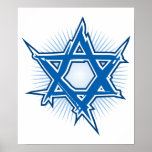 Jewish Star of David posters
