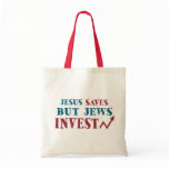 Jews Invest - Jewish finance humour bags
