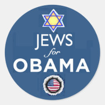 JEWS OBAMA Sticker