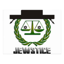 JEWSTICE.png Postcard
