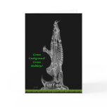 jfb_202_01, GreenUndrground!GreenHolidays! Greeting Card