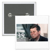 JFK 35 PINBACK BUTTONS