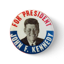 JFK for President - Button
