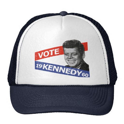 JFK Kennedy Election Trucker Hats