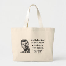 JFK Quote 1b Tote Bag