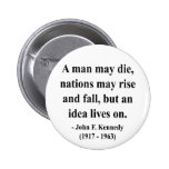 JFK Quote 4a Pinback Button
