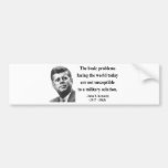 JFK Quote 6b Bumper Sticker