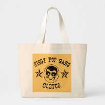 Jiggy Pop Gang Cletus Vintage Creepy Guy Bags