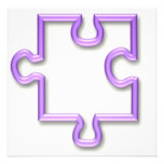 Jigsaw Cutout Invitation