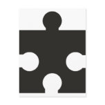 jigsaw puzzle postcard
