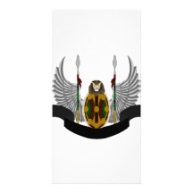 Jikoba Legacy Crest Personalised Photo Card
