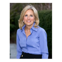 Jill Biden Post Card