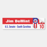 Jim DeMint U.S. Senate South Carolina Bumper Sticker