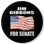 JIM GIBBONS FOR GOVERNOR PINS