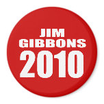JIM GIBBONS FOR GOVERNOR magnets
