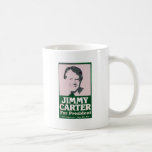 Jimmy Carter Distressed Cut Out Look Mug