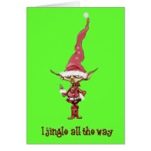 jingle all the way card