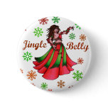 Jingle Belly Dancer Original Art buttons
