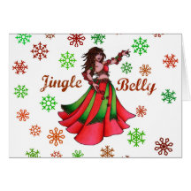 Jingle Belly Holiday Card