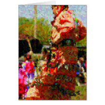 Jingle Dress Greeting Card